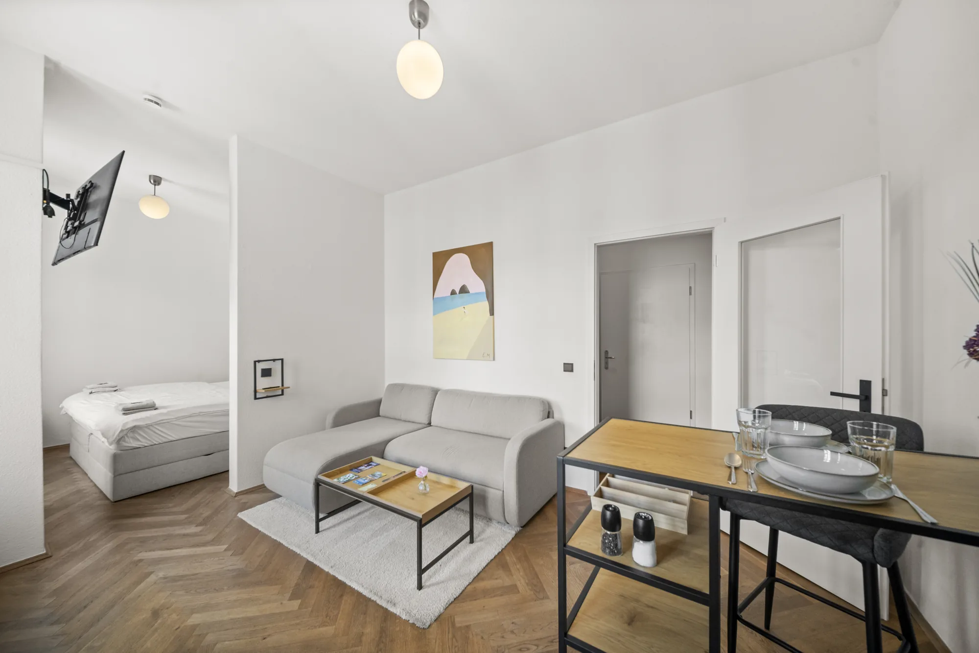 Virtual Staging für leere Immobilienräume